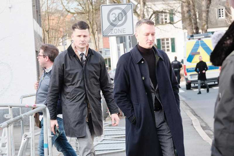 Garant für Streit im Landesvorstand: Tim Csehan (links) an der Seite von Matthias Helferich.