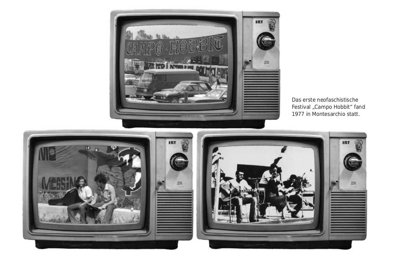 Ein faschistisches Woodstock sollte das aus Musikfestival, Tolkien-Seminar und Bücherständen bestehende "Camp Hobbit" 1977 werden.