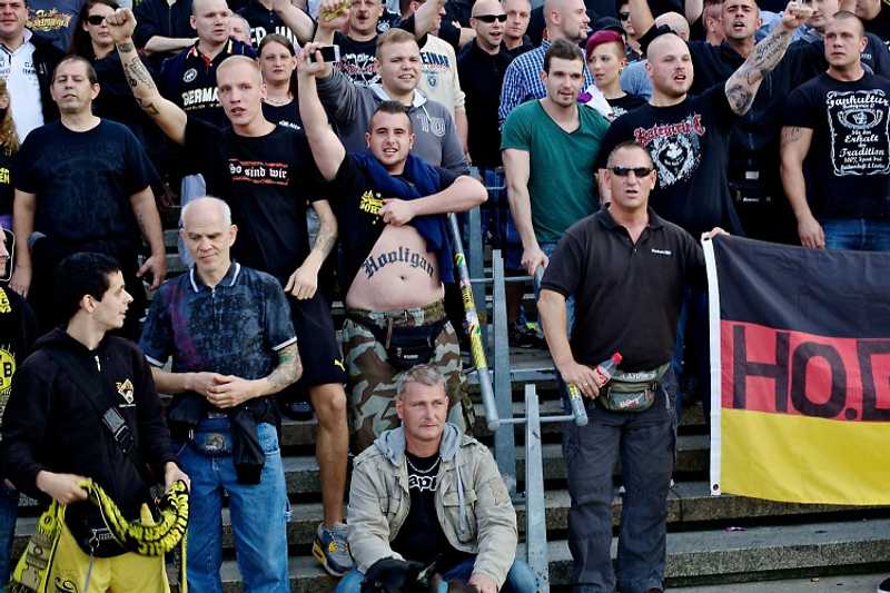 Hooligans in Dortmund